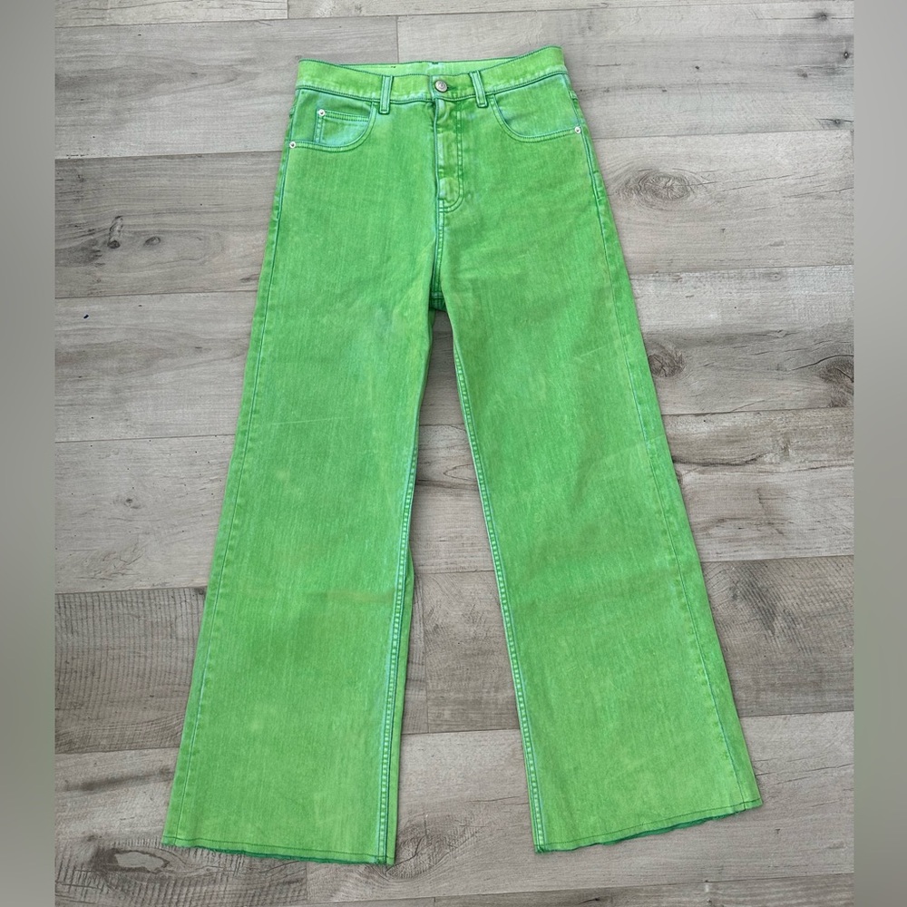 Marni Flocked Denim Trousers